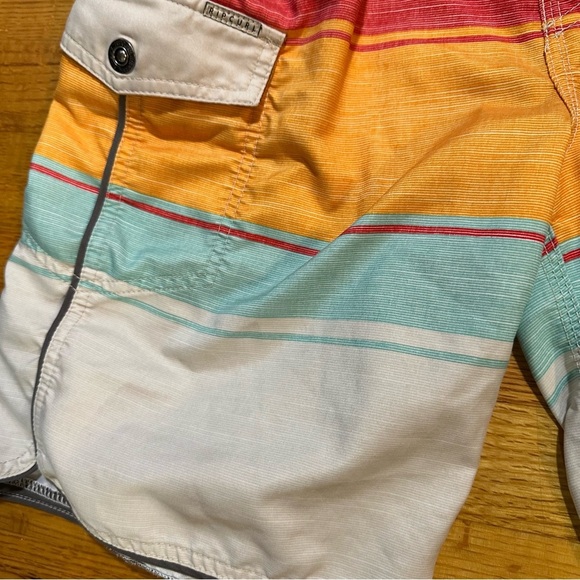 Rip Curl Men’s Color Block Board Shorts Multicolor Size 31 (f6 - Picture 5 of 13